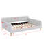 Lit de jour double rembourré pleine grandeur avec 4 pieds de soutien, beige-1559302108-1559302109