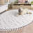 Kaitlen Tassel Shag Performance Southwestern Rug-1406286932