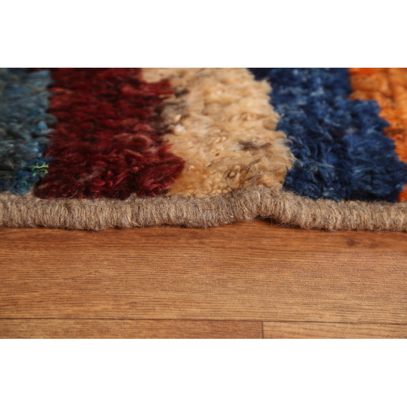 Tapis marocain noué à la main 7 x 9