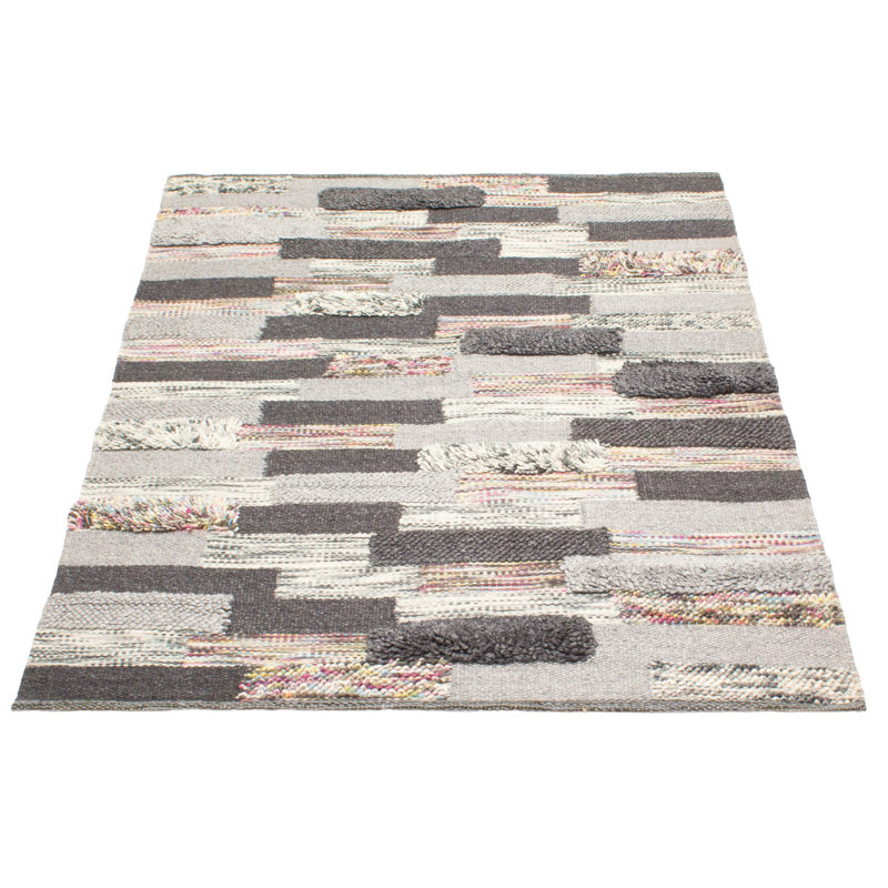 Tapis unique en laine nouvel âge Bhishnee