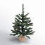 Anoka Pine 2' Lighted Artificial Pine Christmas Tree