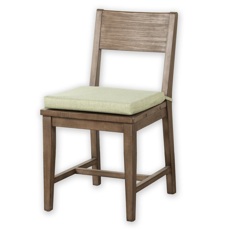 Coussin de chaise de salle à manger Birch Lane Turbo, Vert