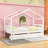 Henjes Twin 2 Drawers Wood House Bed-679024062