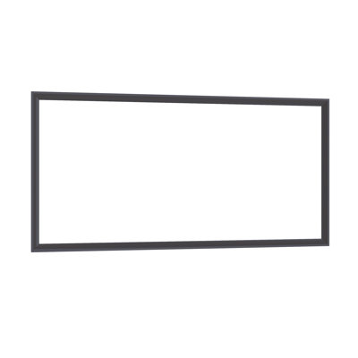60"X30" Oversized Modern Rectangle Bathroom Mirror With Balck Frame Decorative Large Wall Mirrors