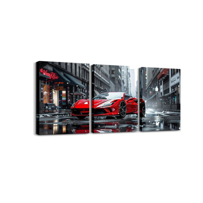 3 Piece Wrapped Canvas Print