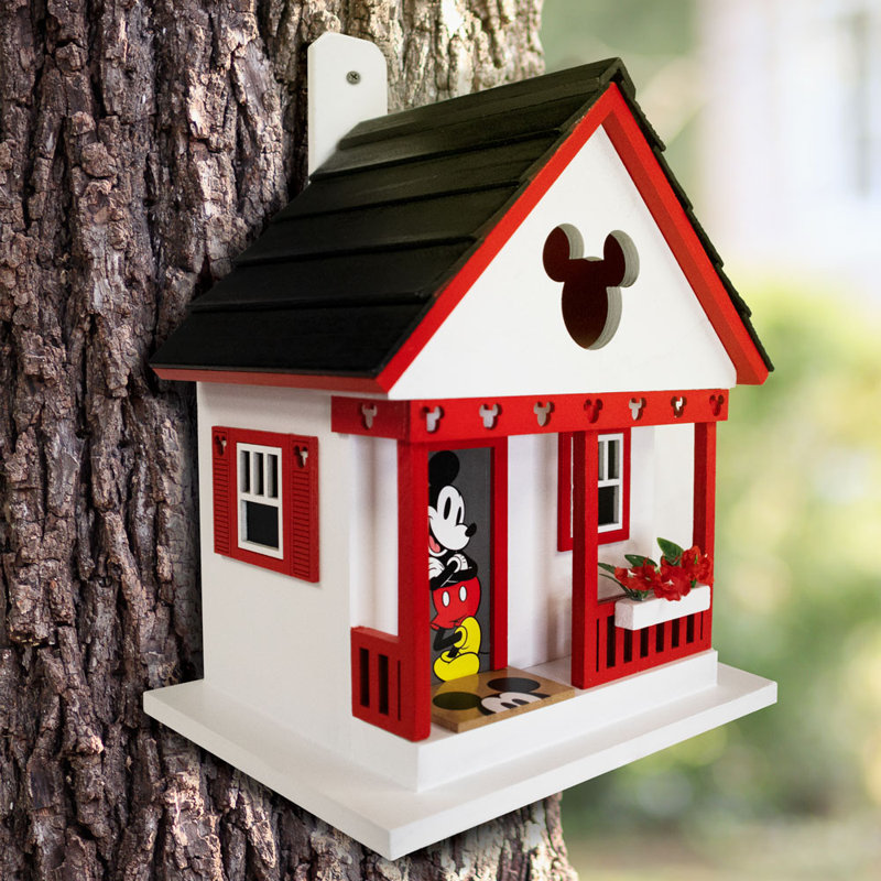 Birds Of A Feather Series M-i-c-k-e-y Cottage 9.5 in x 8.25 in x 6.5 in Birdhouse