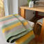 Sage Meadow Stripe Wool Blanket