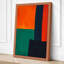 Colour Division Geometric 1 Piece Wrapped Canvas Wall Art-131762459-131762466