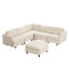 Canapé modulaire moderne, canapé convertible 6 places-1992374392