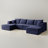 Kapellen 4 - Piece Upholstered Boneless Modular Sectional-209368481-205815469