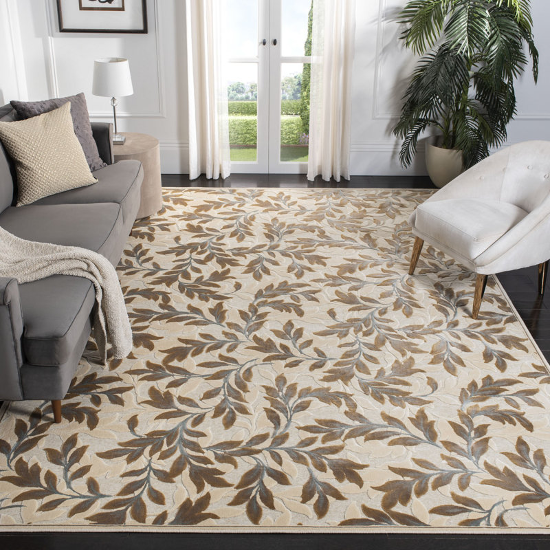Gordon Performance Floral Rug, Rectangle 5'3" x 7'6"