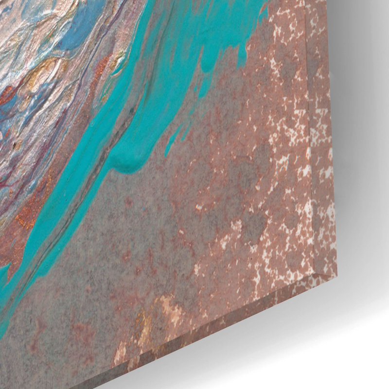  «Space Oddity 2» par Alicia Ludwig, art mural en verre acrylique, H 12 po x l 12 po x P 0,13 po