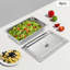 Casseroles de 4 po en acier inoxydable avec couvercle