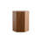 Fallon 18" Modern Hexagon End Table With Wood Grain