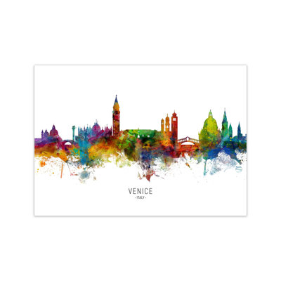 Venice Italy Skyline by Michael Tompsett - Print