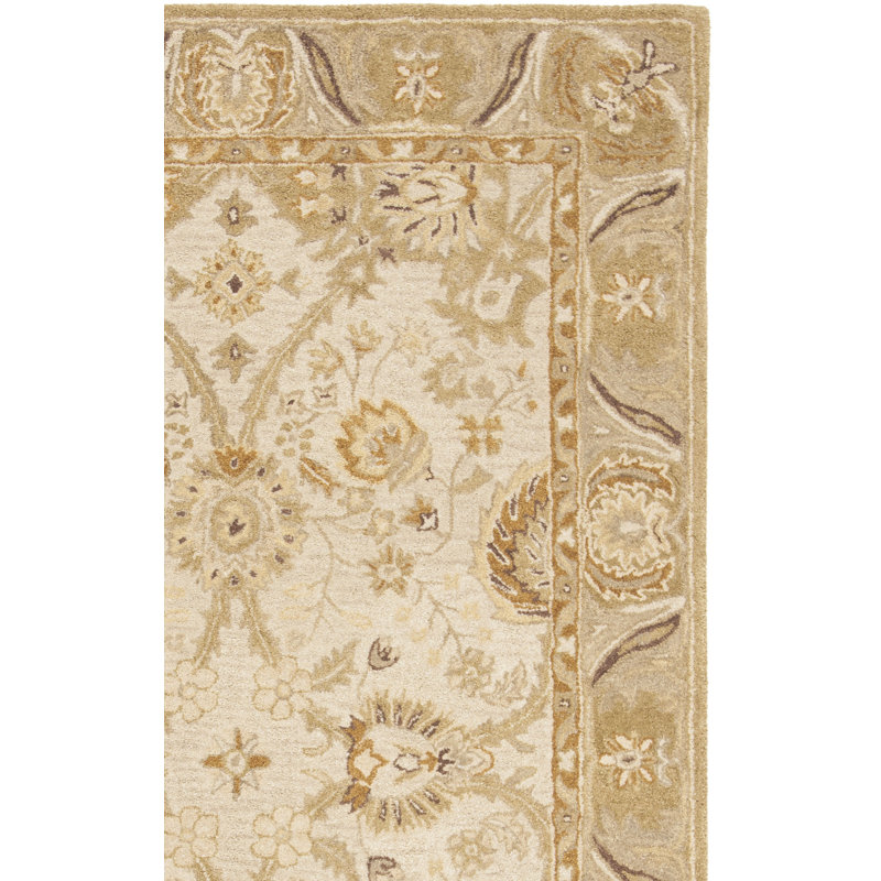 Tingley Hand Tufted Wool Pile Oriental Rug, Rectangle 9'6" x 13'6"