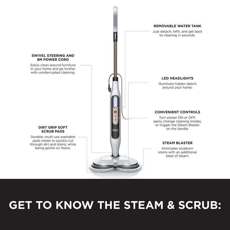 Shark Bagless Steam Cleaner & Steam Mop