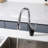 SUMERAIN Pull Down Kitchen Faucet Lead-free Stainless Steel Single Handle Kitchen Sink Faucet-114147331