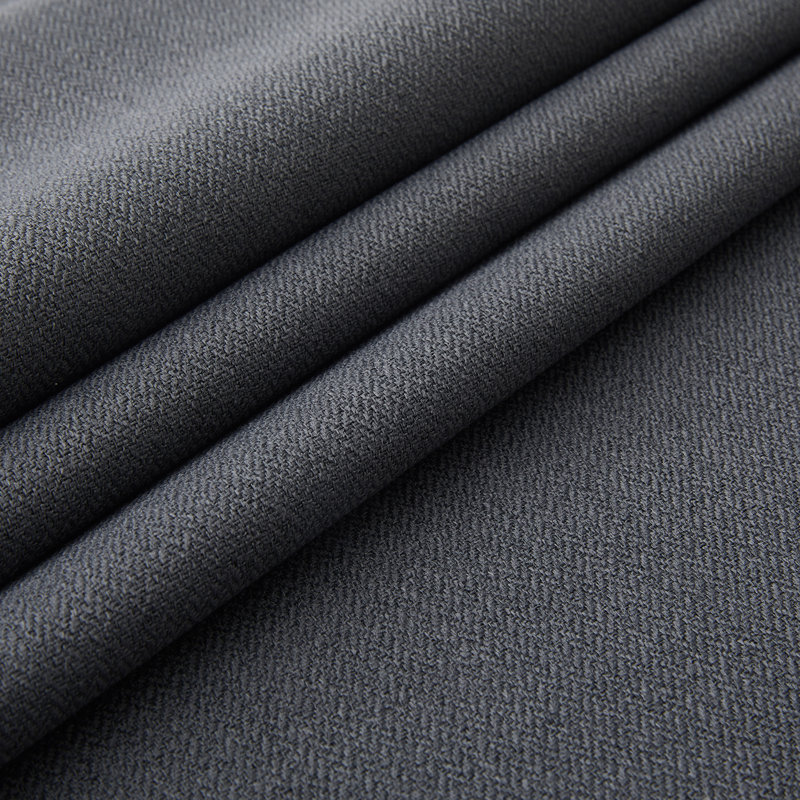 100% Linen Blackout Curtains with Eyelets – Ready Made, Charcoal, 168 cm W x 183 cm L