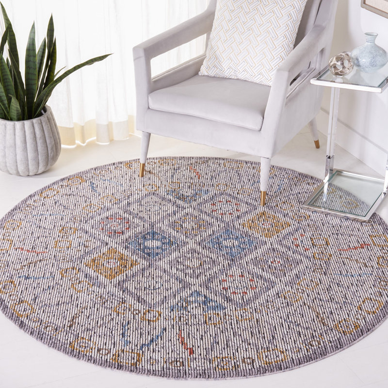 Sierra Performance Oriental Rug, Round 6'