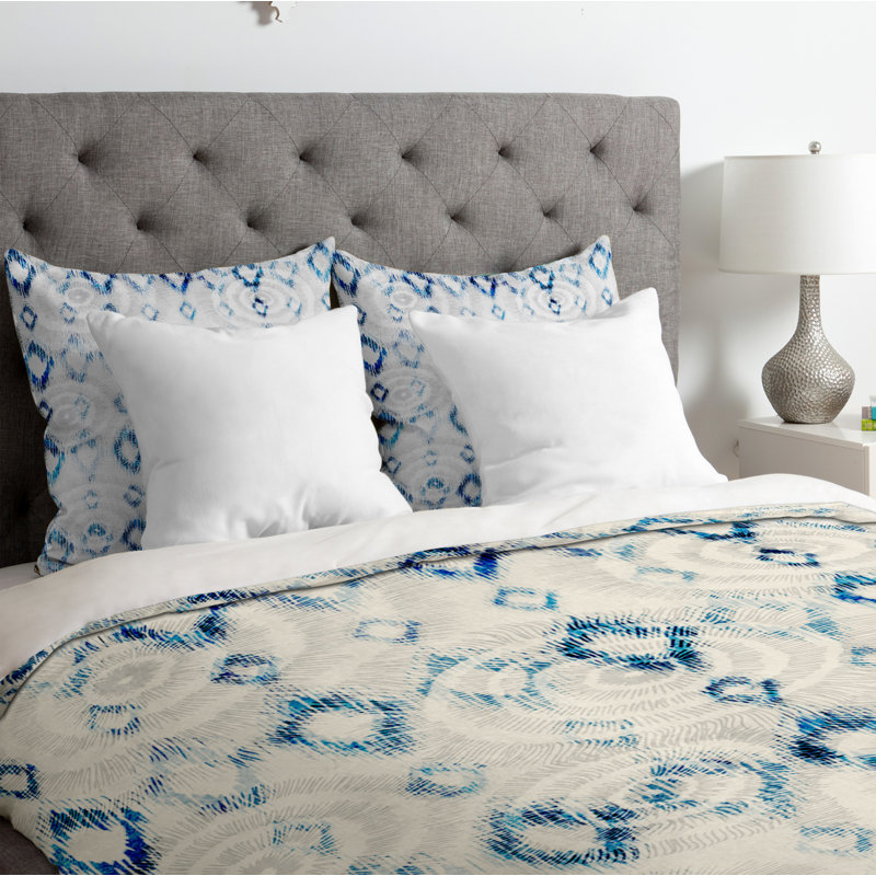 Rosebudstudio Modern & Contemporary Polyester Ikat Duvet Cover, Twin/Twin XL Duvet Cover