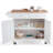 Omeara Solid Wood Top Kitchen Cart-1657637584