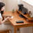Rectangular Solid Wood with 2 drawers desk-109514482-109514483