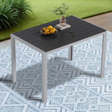 Rectangular 110Cm L Outdoor Balcony Table