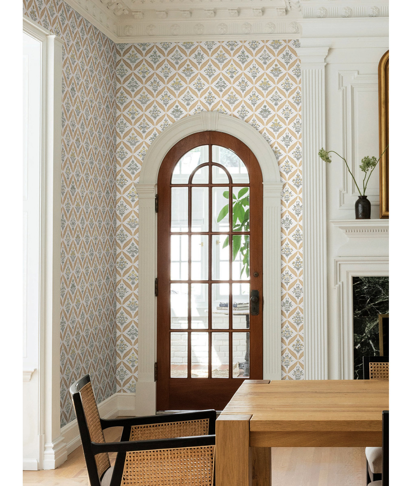 Estee Garden Wallpaper Double Roll, Gold
