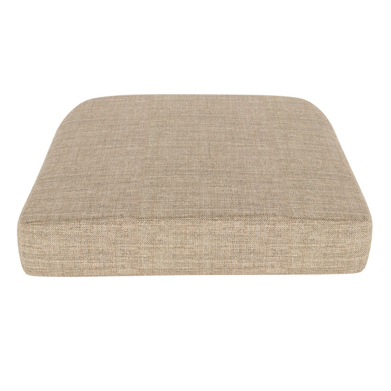 Coussin de siège d'extérieur Sunbrella, Tissage uni cendre coulée Sunbrella®