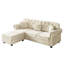 Canapé capitonné en velours 82,6 po Chesterfield-1630071711