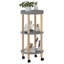 Lendel Tray Top Wheel End Table