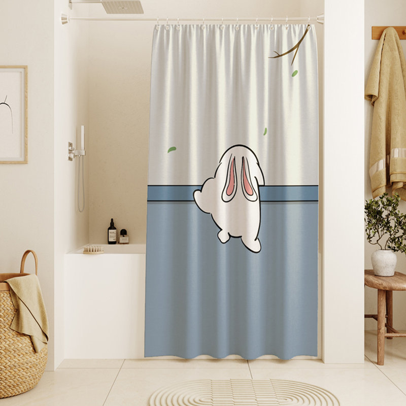 Rideau de douche en polyester