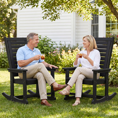 HDPE Outdoor Rocking Chair