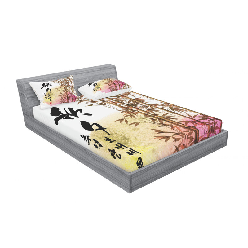 Microfiber Sheet Set, Full Sheet Set with Fitted Sheet