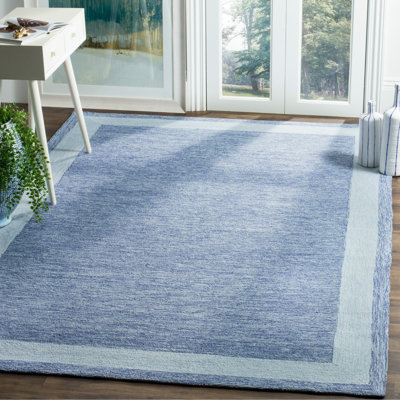 Liadan Hand Hooked Performance Solid Color Rug