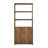 Open Plan Solid Wood Etagere Cabinet and Shelves-90927543