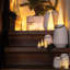 Light Forest LED Lit Porcelain Trees - Stars 11.8"
