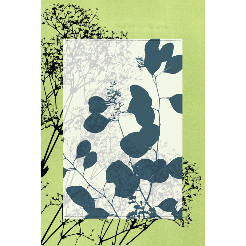 Sm Translucent Wildflowers VIII by Jennifer Goldberger - Wrapped Canvas Print, 46cm H x 30cm W x 3.8cm D