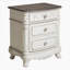 Table de chevet 3 tiroirs Victorian Classic
