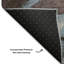 Tapis abstrait lavable à la machine de qualité supérieure Mayfield AMF2040-2071486149-2071486172