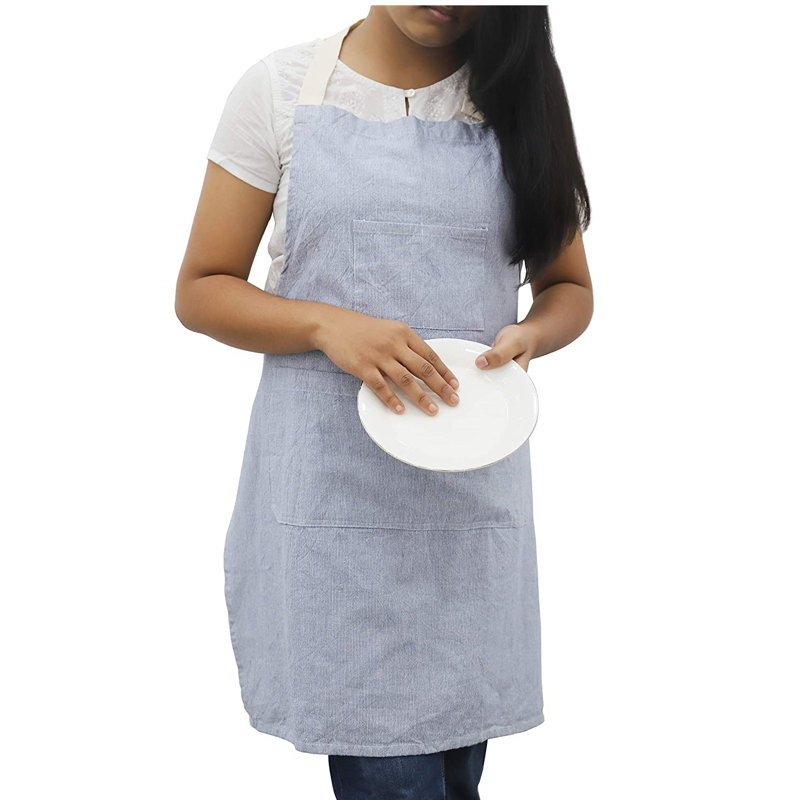 Solid Colour Cotton Apron Sets