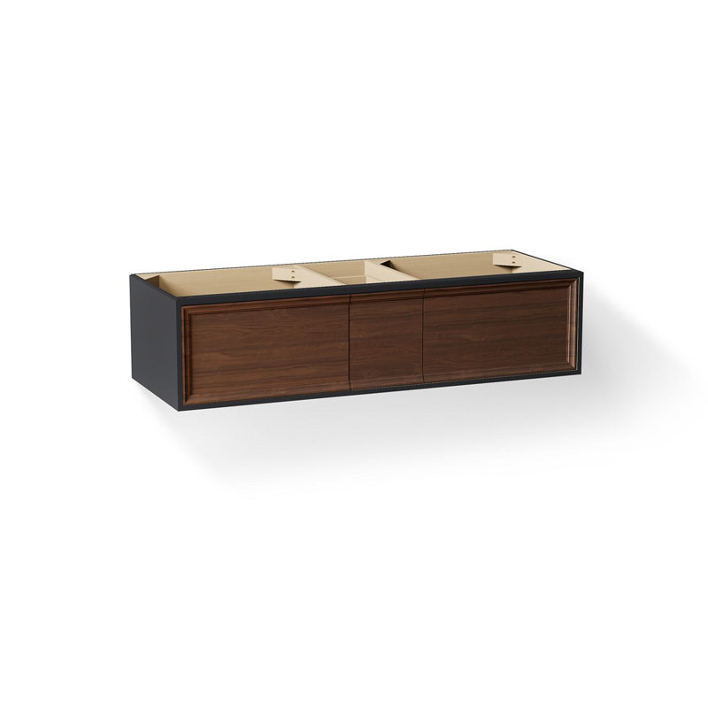 Ensemble de meuble-lavabo simple 61 po Lodern, Gabbro