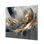 Formes abstraites et lignes infinies I - formes abstraites, art mural en métal