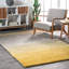 Tapis jaune dégradé fait à la main Toth-1937541521