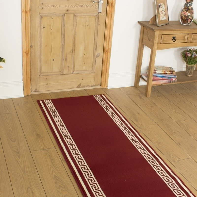 Runner Geometric Area Rug, Runner 100 x 300 cm
