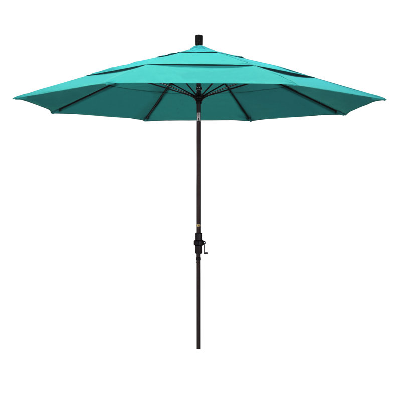 Parasol de marché 11 pi Brent, Toile Aruba Sunbrella®