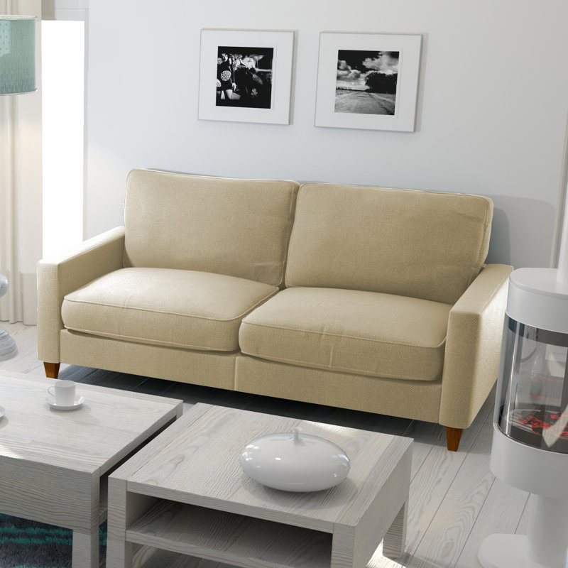 Mizpah 2 Seater Loveseat, Cream, 2