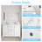 48" W Quartz Stone Vanity Top With Rectangular Undermount Sink And 4" Backsplash