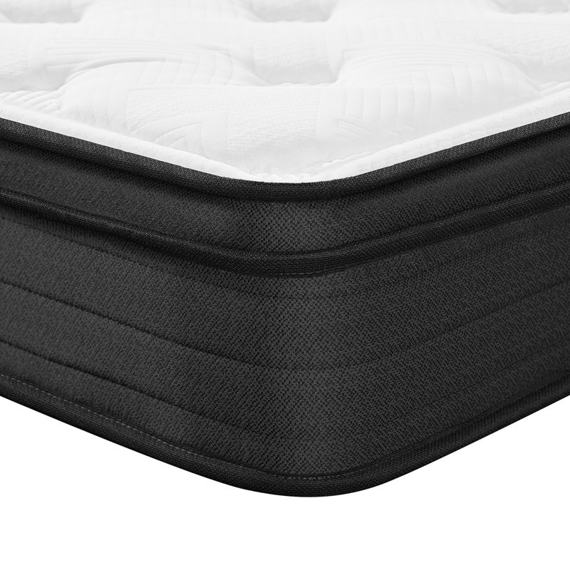 Matelas hybride mi-ferme, 12", Grand lit